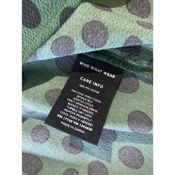 Who What Wear Leopard Print Long Sleeve Boat Neck A-Line Mini Dress X-Small 1020 - Picture 11 of 11